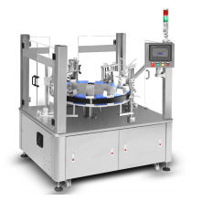 vertical type cream Jar cartoning machine